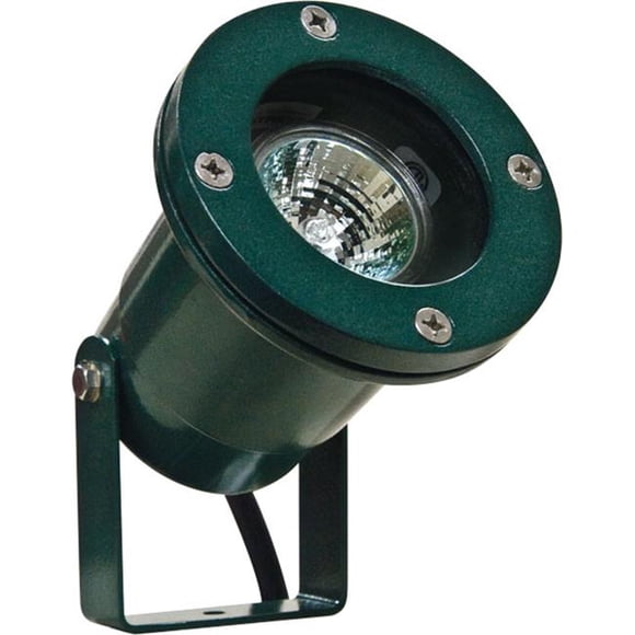 Cast Aluminum Directional Spot Light, Green