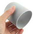 thumbnail image 2 of Home 6cm Dia Gray Silicone Reusable Heat Resistant Nonslip Glass Bottle Cup Sleeve, 2 of 4