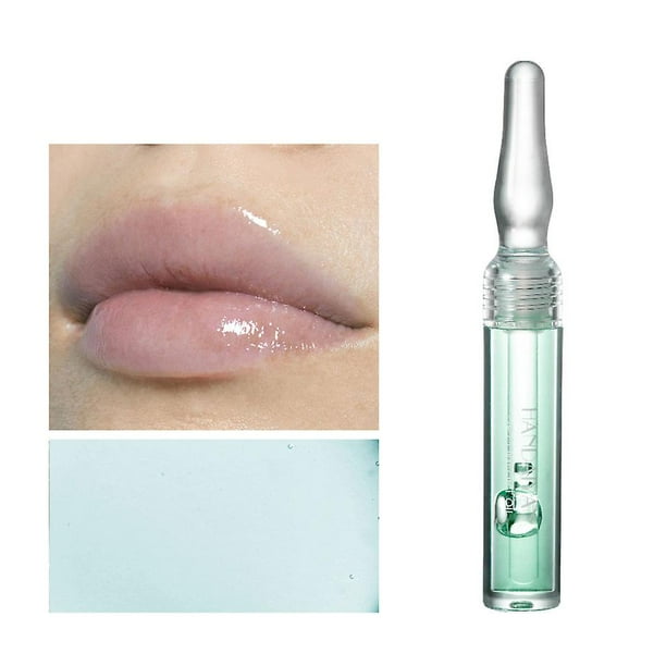 4 Bálsamo labial brillo aceite hidratante brillo labial aceites vegetales maquillaje cosmético lápiz labial duradero para mujeres y niñas