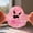 A004- Pink, variant on Glow in The Dark Ghost Squishy Toy with Glitter Fill and Squeezable Design, 1-Pack, Green, for Halloween Classroom Parties, Relaxation Toy