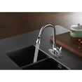 thumbnail image 6 of Kingston Brass LS8721CTL Continental Single-Handle Pull-Down Kitchen Faucet in Polished Chrome, 6 of 9