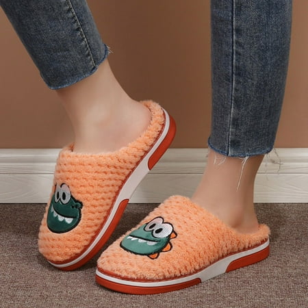 

Cathalem Acupressure Slippers for Women Fashion Autumn Winter Female Slipper Flat Non Slip Light Women s Slippers Memory Foam A 7