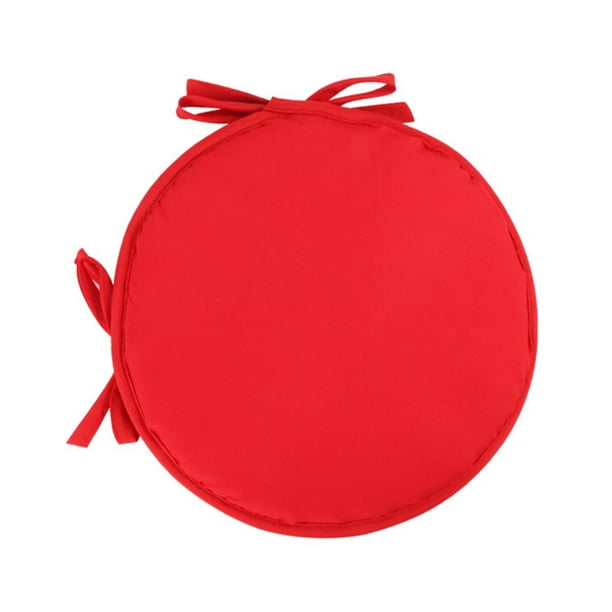 Goldfur Cushions With Ties Round Chair Seat Pads Not Slip Thickened For Armchairs Garden Outdoor Indoor Chairs Home Bar Com Round Chair Seat Pads, Round Seat Pads With Ties