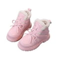 thumbnail image 5 of CAICJ98 Toddler Winter Boots Boys Girls Waterproof Boots Insulated Warm Fleece Lined Snow Boots Toddler Boy Girl (Toddler/Little Kid),11, 5 of 7