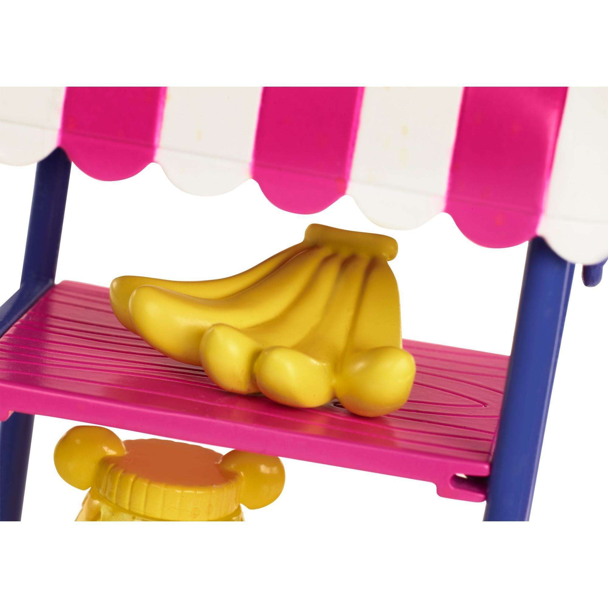 enchantimals fruit cart doll set