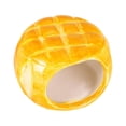 thumbnail image 2 of FITYLE Ceramic Hamster Cage Chinchilla Nest Hamster Cage Accessories Summer Hamster House Hideout Hideout Nest for Small Pet Hamster Hamburger, 2 of 10