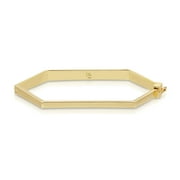 Michelle Campbell Jewelry Women's Honeycomb Bracelet, Brass with 14k Yellow Gold overlay