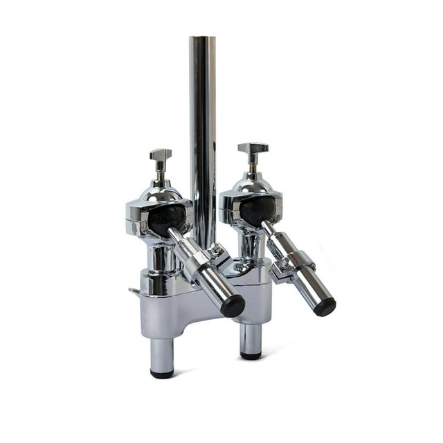 Double Tom-tom Holder Drum Set Dual Stand Bracket Replacement DIY Drummer Musical Instruments Repairing Mount Support Accessory
