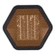 thumbnail image 5 of Calentador de espacio Mini ventilador de calefacción de cerámica eléctrico portátil hexagonal para oficina en casa, 1000 W, negro, enchufe de EE. UU. Methold HA000124-07B, 5 of 6