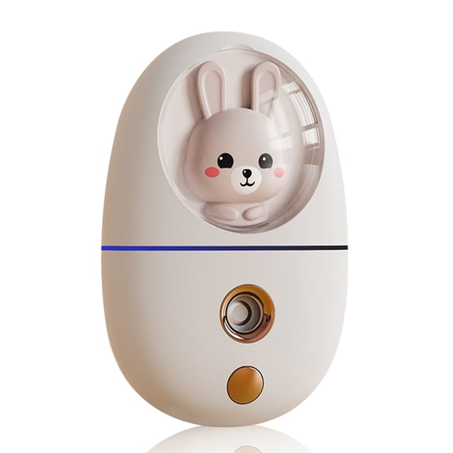 Advancent Mini rociador de agua para la cara, portátil, de mano, para mujer, vaporizador Facial, 35ml, atomizador hidratante automático, cuidado de la Humidificadores Blanco Advancent HA007734-01B