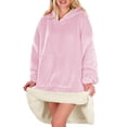 thumbnail image 2 of Sudadera Tipo Hoodie Cobija Unisex Hoodie Shendy Vendy Con Capucha Afelpada Suave Rosa, 2 of 5