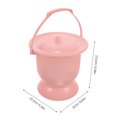 thumbnail image 2 of USHOBE Chamber Pot With Lid Camping Potty For Adults Wear Resistant 1Set, 2 of 8