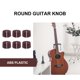 thumbnail image 3 of unbranded 6Ud Perillas De Control Para Guitarra Color Café Material Plástico Resistente, 3 of 8