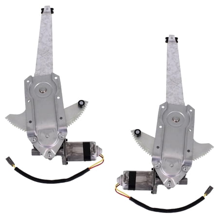 New Front Left and Front Right Window Regulator Compatible With Ford Bronco XLT Sport F-250 XLT Lariat 1980-1997 By F3TZ1523209A F3TZ1523208A