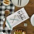 thumbnail image 3 of Sm:)e Coffee Quote Funny Text Kitchen Dish Towels 18 x 26 Inch Housewarming Hand Tea Towels for Cooking Baking Set of 4, 3 of 6