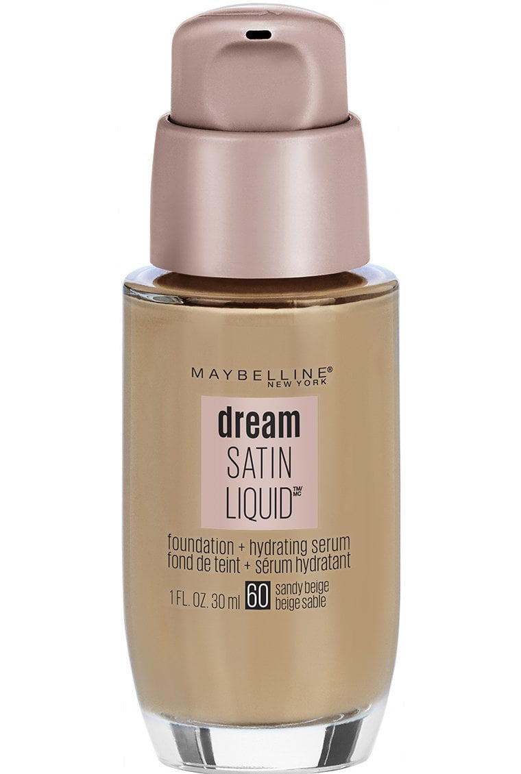 Maybelline New York Dream Satin Liquid Foundation (Dream Liquid Mousse Foundation), Sandy Beige, 1 fl. oz