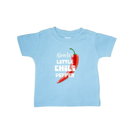 

Inktastic Abuela s Little Chili Pepper Gift Baby Boy or Baby Girl T-Shirt