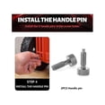 thumbnail image 4 of Packout Handle Release Pins Packout Handle Quick Release Pins Packout Handle Removal Kit A, 4 of 4