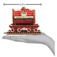 thumbnail image 2 of Old World Christmas Wooden Ornament for Christmas Tree, Santa's Hot Cocoa Tanker, 2 of 3
