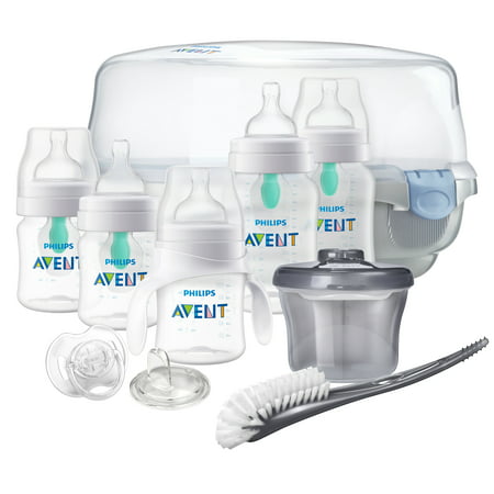 Philips Avent Anti-colic Baby Bottle with AirFree vent Gift Set Essentials,