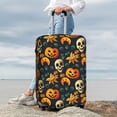 thumbnail image 4 of Uemuo Halloween Skull Printed Washable Luggage Cover - Fashion Suitcase Protector Fits 18-32 Inch Luggage -Small, 4 of 9