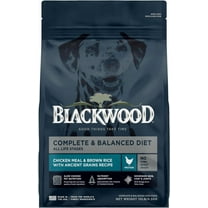 Blackwood Dry Dog Food Chicken Meal & Brown Rice with Ancient Grains 10 lb.
