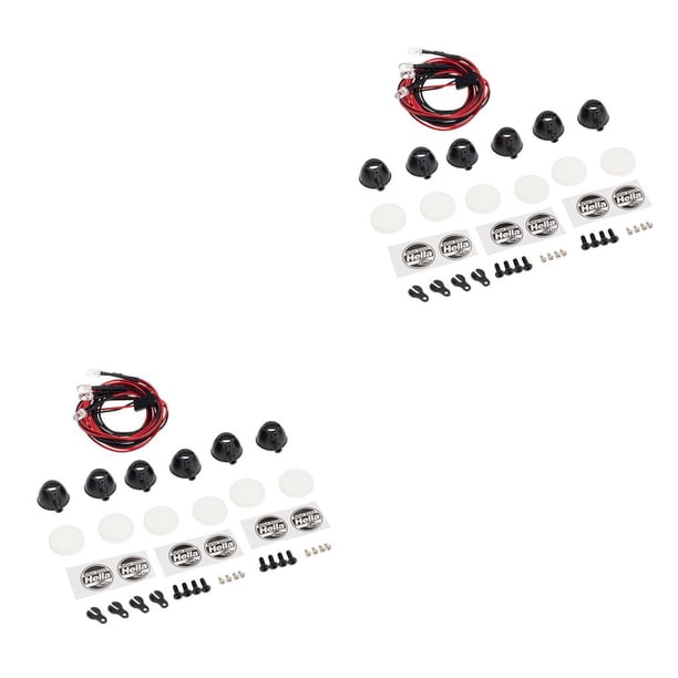 Vogacara 1 juego de barra de luces RC, accesorios para vehículos profesionales, modelos de coches, actualizaciones Type1 NO1 Vogacara CBP208652