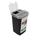 thumbnail image 1 of Disposal Blade Container, Blade Container Plastic Good Hardness  For Blade Disposal Collect Box For Storing The Discarded Blade Black, 1 of 8
