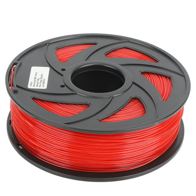 Daboolka Filamento para impresora 3D PLA largo Material de impresión rojo Consumibles de impresión 1,75 mm 1 kg