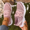 thumbnail image 2 of DXOUPM Chaussures de Marche pour Femmes Bout Rond à Enfiler Chaussures de Marche pour Dames Espadrilles Décontractées Légères, 2 of 3