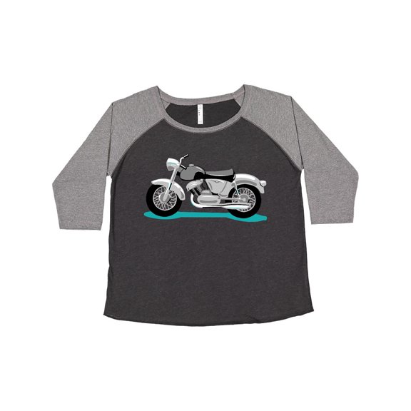 Inktastic Motorcycle Women's Plus Size T-Shirt