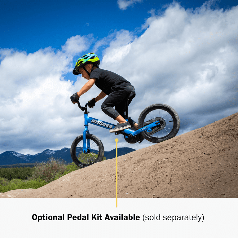 Strider 14x Classic, Awesome Blue - Balance Bike for Kids 3 to 6
