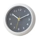 thumbnail image 2 of Reloj de ducha de baño con ventosas para colgar en la pared o sobre la mesa, pequeño y moderno. Gris oscuro, 2 of 9