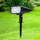 thumbnail image 1 of Luz De Tierra Luz de tierra solar LED Iluminación de paisaje duradera para el jardín de su casa (A) Wdftyju Para estrenar, 1 of 3