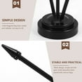 thumbnail image 3 of FUTUREORYY Outdoor Flag Stand Flag Holder Black Plastic Easy to Carry Shopping Mall 1Set, 3 of 9