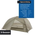 thumbnail image 4 of Tienda de campaña para mochileros Big Agnes Copper Spur HV UL, 2 personas (verde oliva), 4 of 5