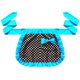 thumbnail image 2 of Delantal de algodón con cintura para servir, 1 bolsillo, para cocina, estilo bistró, con lunares, para mujer Azul, 2 of 7