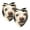 Multi-colored, variant on PhooArto White Dog Cherries in the Galaxy Dog Bandanas, 2 Pack Soft Washable Pet Scarf Triangle for Large Dogs Puppies and Cats