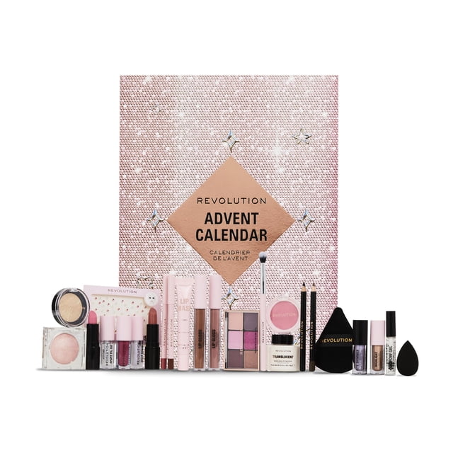 Calendario de Adviento Revolution Beauty London 24 piezas vegano
