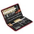 thumbnail image 4 of 80PCS Culinary Carving Tool Set, Culinary Carving Peeling Tools Kit Stainless Steel Fruit Carving Tools Set for Fruit Vegetable Garnishing Cutting Slicing, 4 of 7