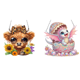 thumbnail image 1 of Highland Yak-Kits arte con diamantes para pintura decoraciones colgantes, 1 of 7