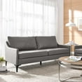 thumbnail image 3 of Corland Leather Sofa-EEI-6018-BRN, 3 of 3