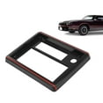 thumbnail image 6 of CROSSDESIGN Black Radio Face Plate Dash Cover Fit for 1981-1988 El Camino Monte Carlo SS, 6 of 9