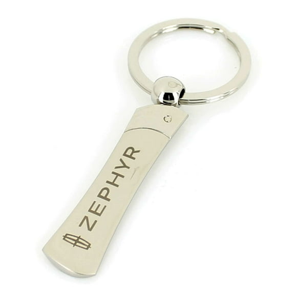 Lincoln Zephyr Blade Key Chain (Chrome)