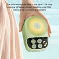 thumbnail image 4 of Maytalsory ABS Mini ze Bluetooth Portable Speaker For Portability Bluetooth crystal clear audio Speakers Small Night Light, 4 of 6