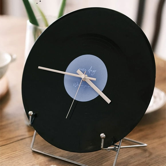TIMIFIS Record Clock Sunset Vinyl Record Wall Clock Upscale Ornament Vintage Clock Living Room Ambiance Wall Clock Clock Clock Home Decoration