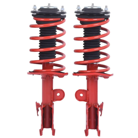 TOPAZ Front Complete Struts Shock Absorber Struts w/Coil Spring Assembly Compatible with Toyota Prius 2010 2011 2012 2013 2014 2015 172688 172689