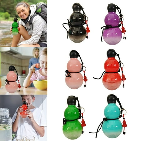 

Pandaie Gourd Water Bottle Gourd Sports Water Bottle Travel Water Bottle for Gym Chinese Retro-Inspired