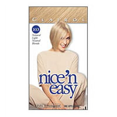 Clairol Nice N Easy, Permanent Hair Color, Natural Light Neutral Blonde #103 - Kit