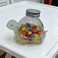 thumbnail image 4 of TIELUTT Candy Jar Cute Airtight Snack Container Jar Cookie Jars with Lid Large Cookie Container Glass Containers for Food Storage with Lids Airtight Food Containers Berry Clear Food Storage Containers, 4 of 4